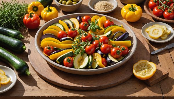 Cuisiner un tian de légumes ensoleillé aux herbes