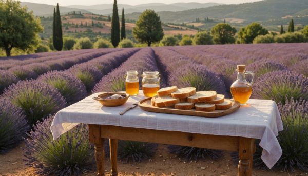 Déguster le miel de lavande des plateaux du Var