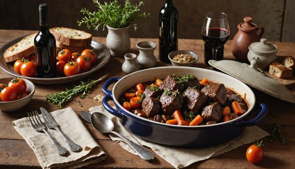 Quels vins rouges associer avec une daube provençale ?